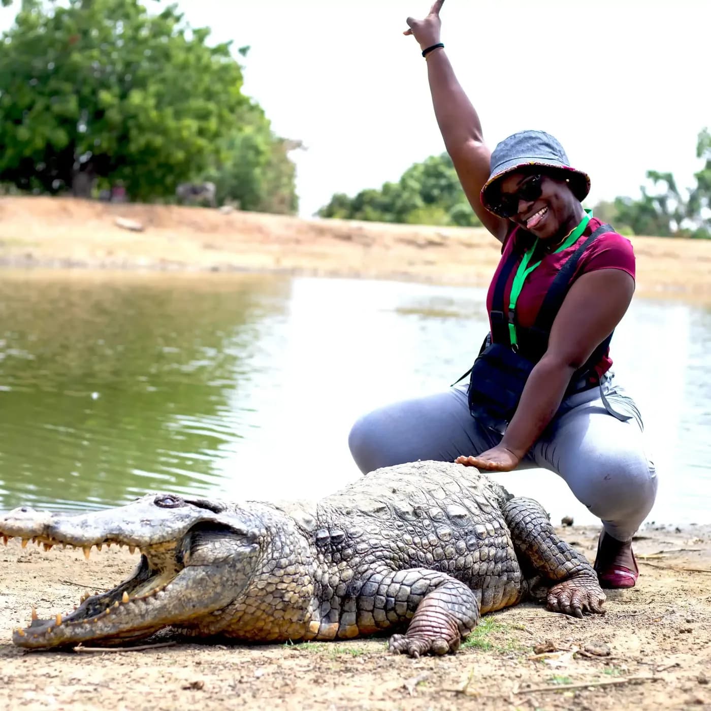 Paga Crocodile Pond, Upper East
